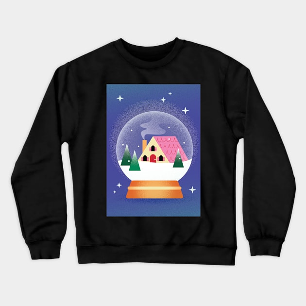 Cozy House Crewneck Sweatshirt by arianis11